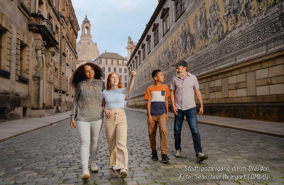 Stadtspaziergang durch Dresden Foto: Sebastian Weingart (DML-0)